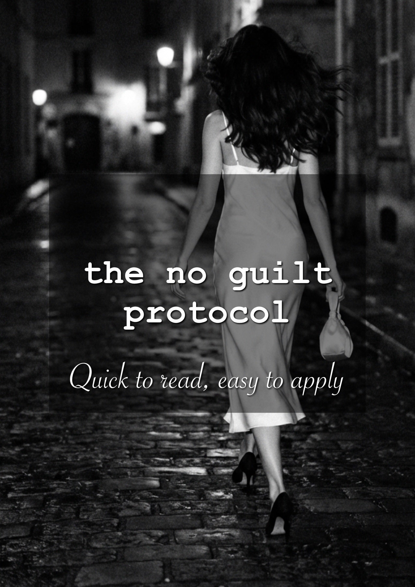 Self-respect: the no-guilt protocol